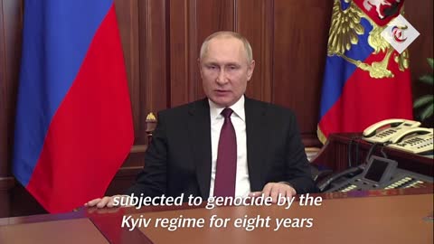 Putin declares military offensive in Ukraine as invasion starts