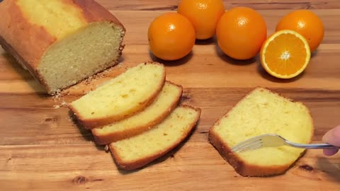 Breakfast Ideas | Cookery | Orange Cake | Super Easy for Beginners