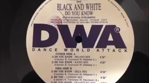 BLACK AND WHITE - DO YOU KNOW - 1994