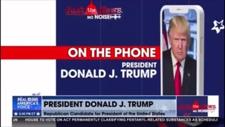 Donald Trump interview with Real Americas Voice - May 22, 2023