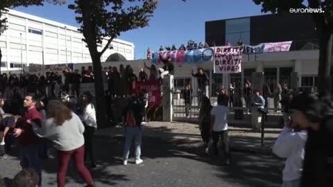 Estudantes de Lisboa manifestam-se em defesa do Ambiente e do futuro