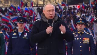 Putin at the Moscow Rally