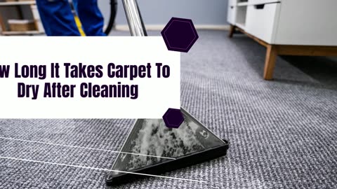 How Long It Takes Carpet To Dry After Cleaning