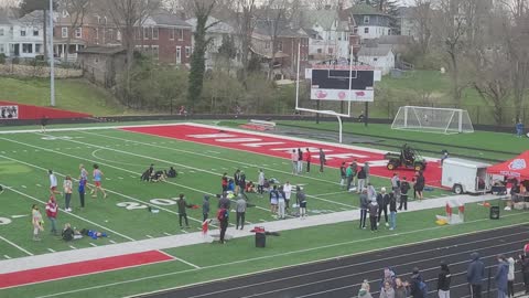 4.2.22 - Boys 4x400m Relay @ Holmes HS Heat 1