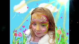 Face Painting - Rainbows and Pearls