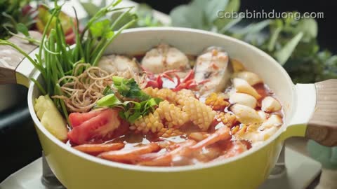 Cách nấu LẨU THÁI ngon chuẩn vị nhờ Bí Quyết gia vị rất đơn giản này _ Thai Hot Pot Recipe