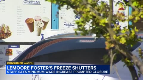 Foster's Freeze Shuts Down As California Minimum Wage Rises
