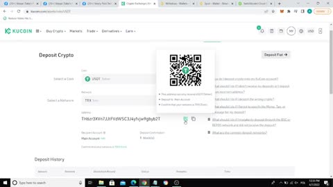 How to transfer USDT from Exchange.