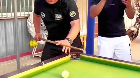 Funny POOL Playing CHEATING 🤣