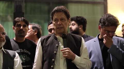 Chairman PTI Imran Khan Addressing Workers at Zaman Park Lahore (16.03.2023)
