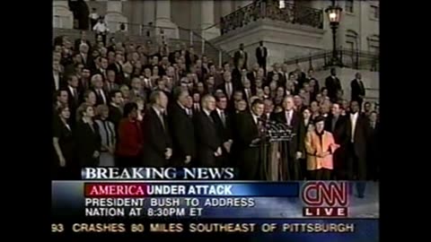 September 11th, 2001 CNN Attack Coverage