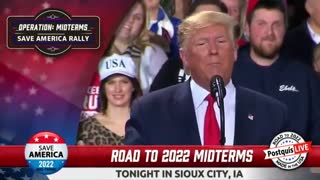 LIVE. : Trump Holds Save America Rally in Sioux City, IA - 11/3/22