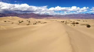 Relaxing and calm desert