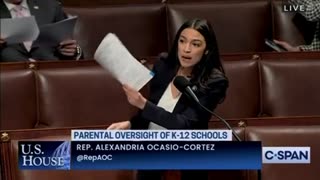 AOC is off her meds again