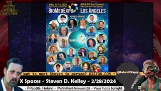 X Spaces - Steven D. Kelley: Deep Dive Round 2