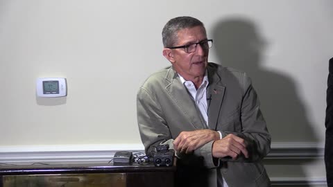 Clay Clark's "Reawaken America Tour" May 2023 Miami: "General Flynn Presser"