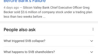 SVB collapse but CEO sell 3.6 million in stock first WOKE agenda collapses bank billions