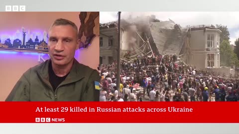 Death toll rises after Russian strikes hit Ukraine | BBC News