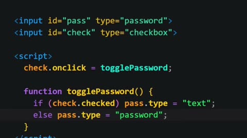 Password Visibility Using Checkbox #thewebforce #freelancing #frontend #development #webdevelopment