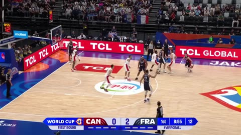 Canada I vs France I | J9 Highlights I FIBA Basketball World Cup 2023