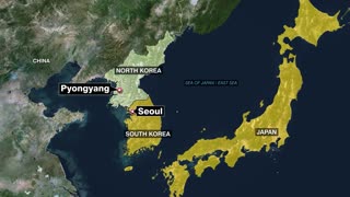 North Korea launches missile into the sea