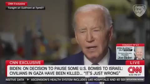 Biden dice che le bombe fornite dagli USA sono state usate per uccidere civili a Gaza