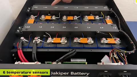 DIY your battery by looking construction of Jakiper Pro battery open box video