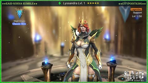 Raid Shadow Legends - Lyssandra - Classic Skin