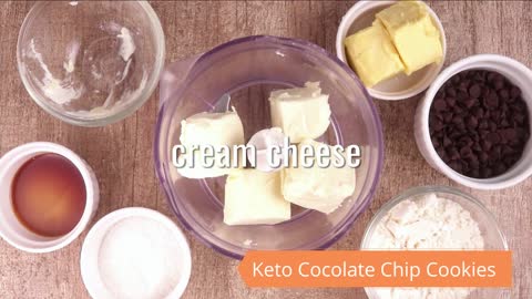 Keto Chocolate Chip Cookies - keto Diet Recipes -Video 9 #Recipes #Keto
