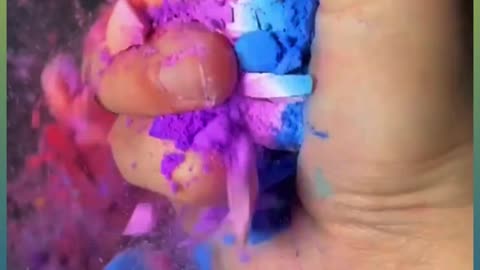 Mesmerizing Gym Chalk Art: Boom Liquid Watercolour Magic | Oddly Satisfying Results! 🎨