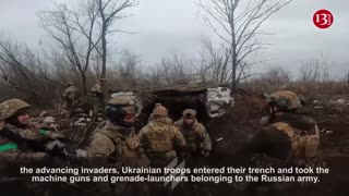 _They dropped their weapons and fled_ - Ukrainian soldiers chase Russians and enter their trenches