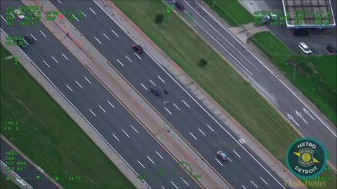 Metro Detroit release helicopter footage of a motorcyclist doing 130mph to flee from a traffic stop