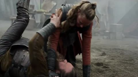 Freydis and Olaf Final Fight Scene Vikings Valhalla (Season 2)