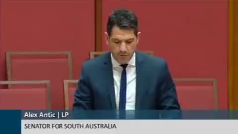 Australia – Il senatore Alex Antic