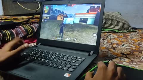 Government Laptop Freefire Gameplay 4GB Ram PC