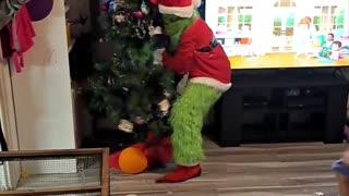 The Grinch Steals a Christmas Tree
