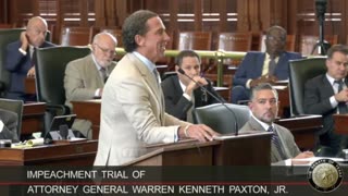 Tom Fitton posted Absurd impeachment trial of Ken Paxton TX update.