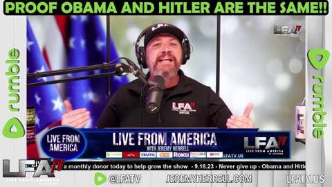 OBAMA & HITLER ARE THE SAME-PROOF!