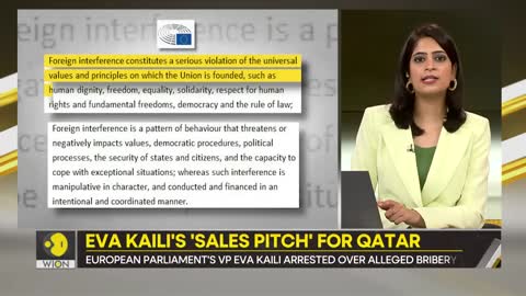 European Parliament corruption: Vice President Eva Kaili arrested for accepting money from Qatar