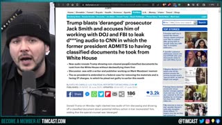 Trump SLAMS DOJ For Leaking Audio To CNN, Democrats IGNROING Clinton PROVE DOJ Double Standard