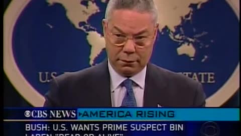 911 Colin Powell State Department Press Confrence (September 17 2001 Full)