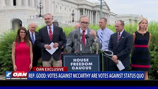 Rep. Good: Votes against McCarthy are votes against status quo