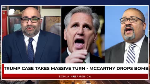 Trump Case Takes Massive Turn - McCarthy Drops Bomb On Bragg