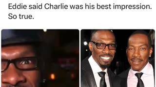 Eddie Murphy impersonating Charlie Murphy.