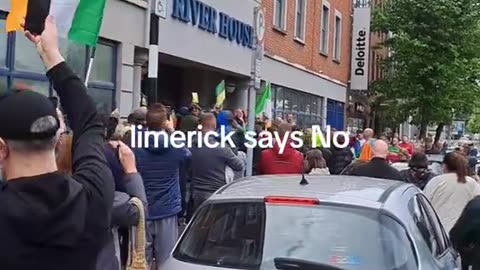 Limerick Ireland says no against illegal immigrants