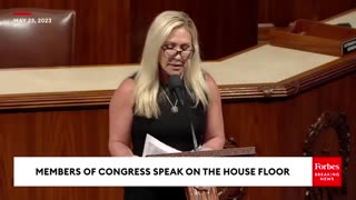 BREAKING NEWS_ Marjorie Taylor Greene Promotes Articles Of Impeachment Against Biden On House Floor