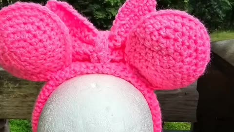 Handmade Minnie Mouse Ears