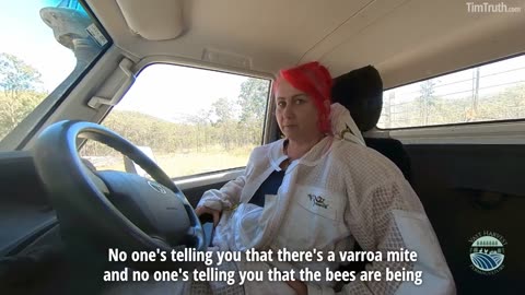 "Government murdering bees, readying to murder humans, destroying food supplies" Herman Kadj NSW
