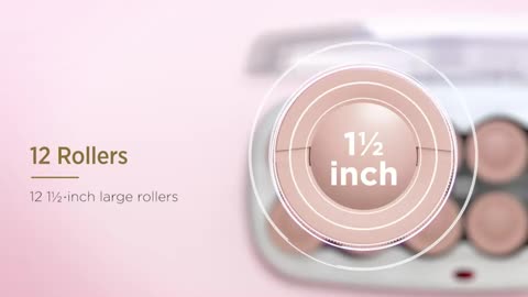 Ceramic Hot Rollers For Voluminous Curls