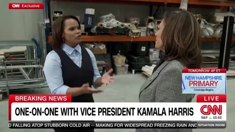 CNN Journo's Cringe Behavior Around Kamala Harris Says So Much About Media (And It Ain't Good)